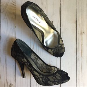 Alfani Romance Lace Heels